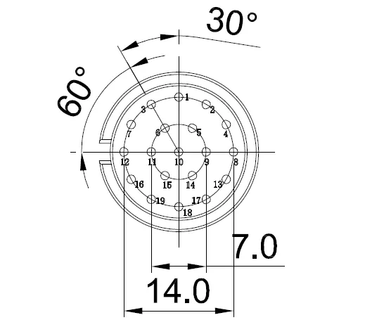 19pin